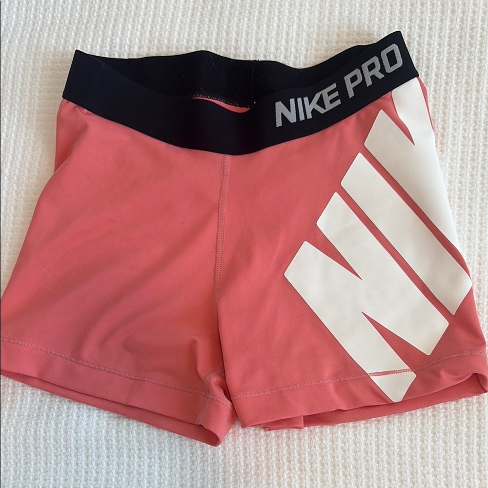 Nike Pink Athletic Shorts with Compression Fit